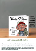 Old People Retirement Cards