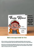 Old People Retirement Cards