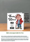 Old People Retirement Cards