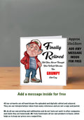Old People Retirement Cards