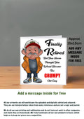 Old People Retirement Cards