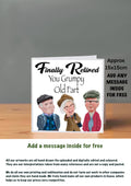 Still Game Retirement Cards