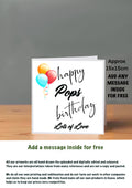 Family Birthday Cards 15x15 Pops