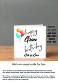 Family Birthday Cards 15x15 Gran