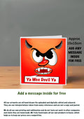 Emoji Cards 15x15 ya wee devil ya