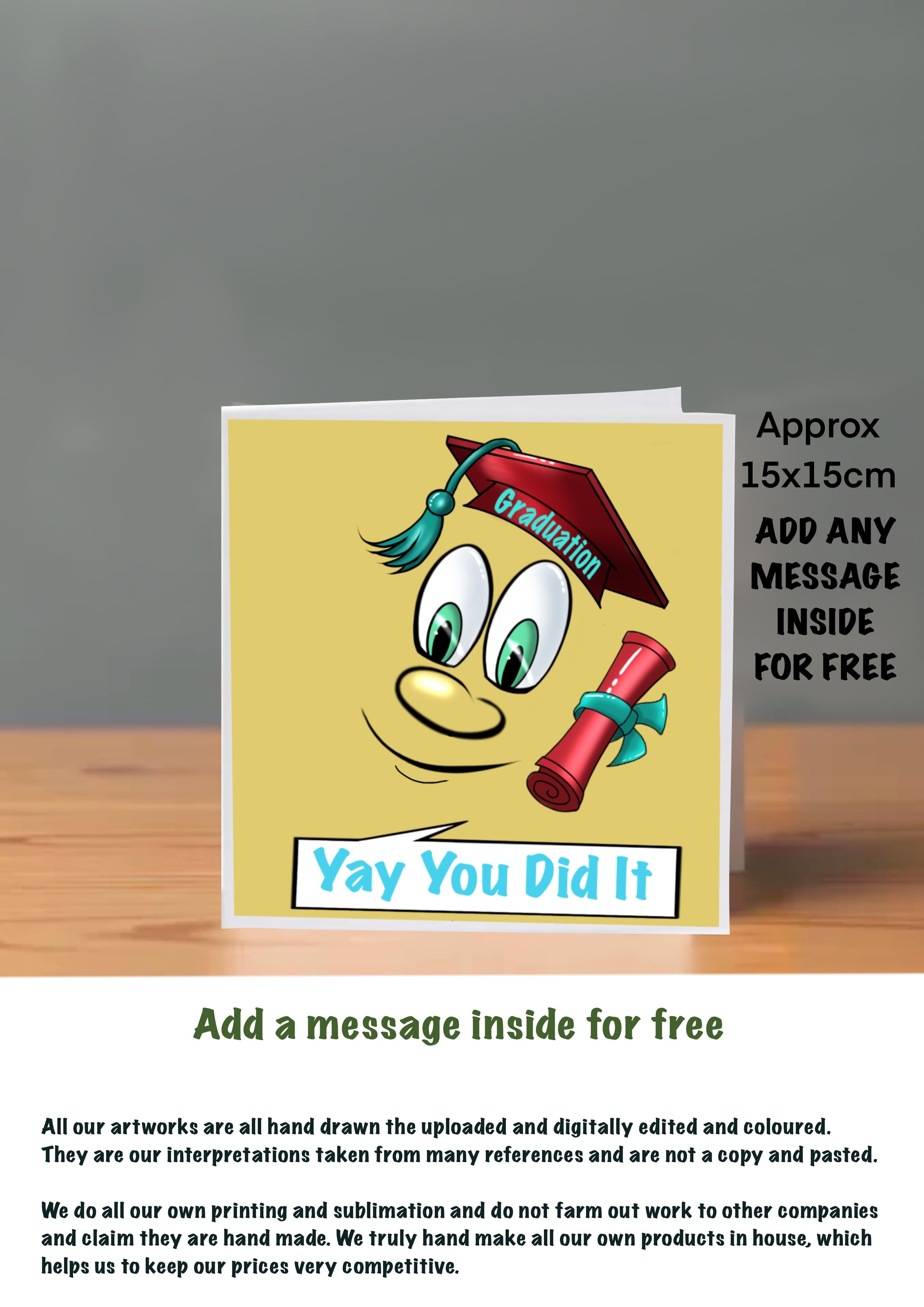Emoji Cards 15x15 yay you did it