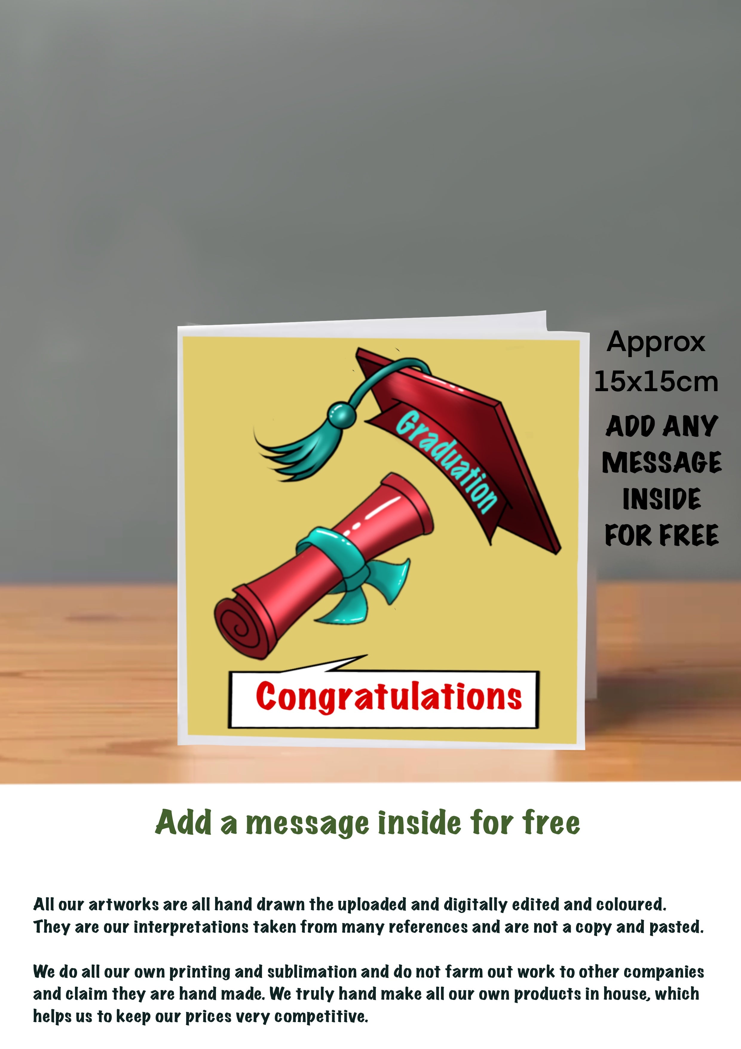 Emoji Cards 15x15 congratulations