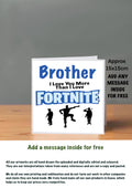 Family Birthday cards Brother