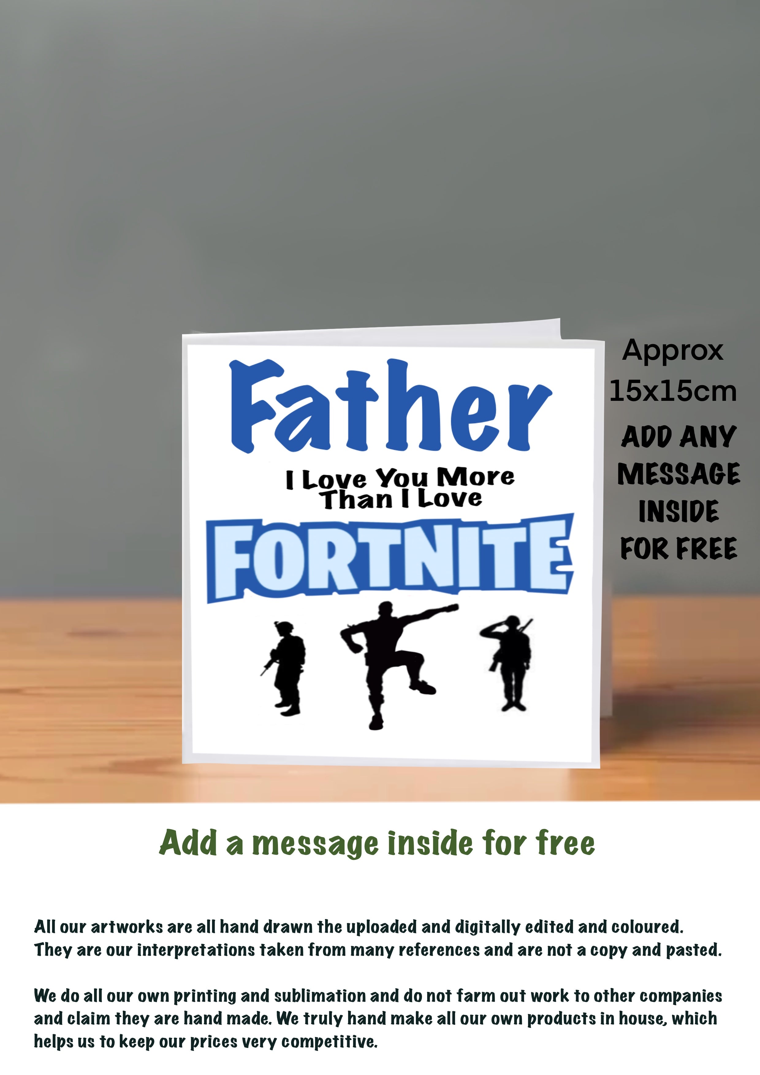 Family Birthday cards Father