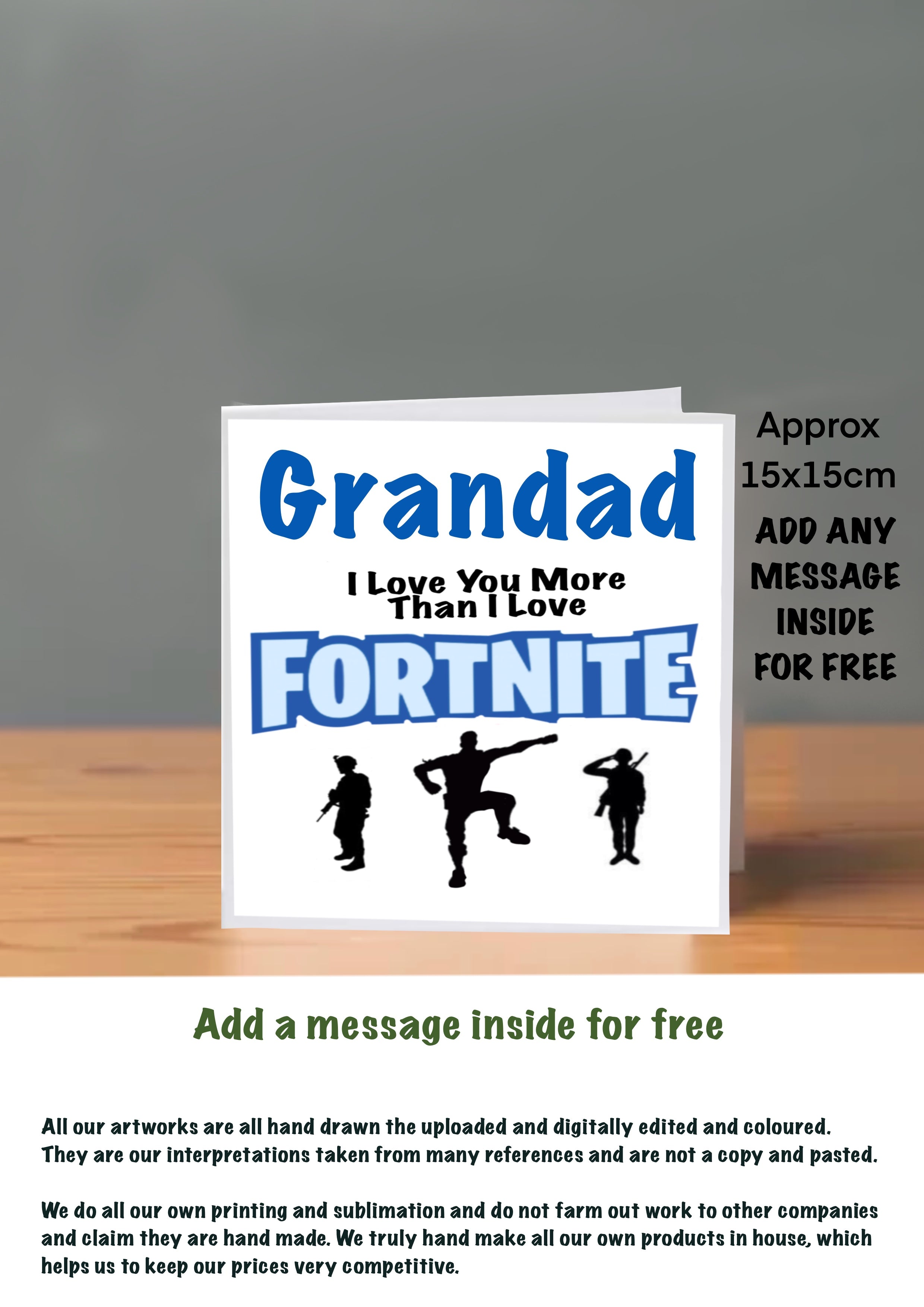 Family Birthday cards Grandad