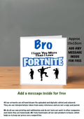 Family Birthday cards Bro