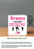 Family Birthday cards Granny