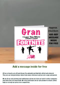 Family Birthday cards Gran
