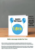 Age Cards  Happy Birthday 18th