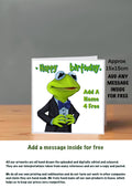 Muppet Cards 15x15 Kermit The Frog Birthday