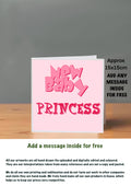 Baby Cards  princess