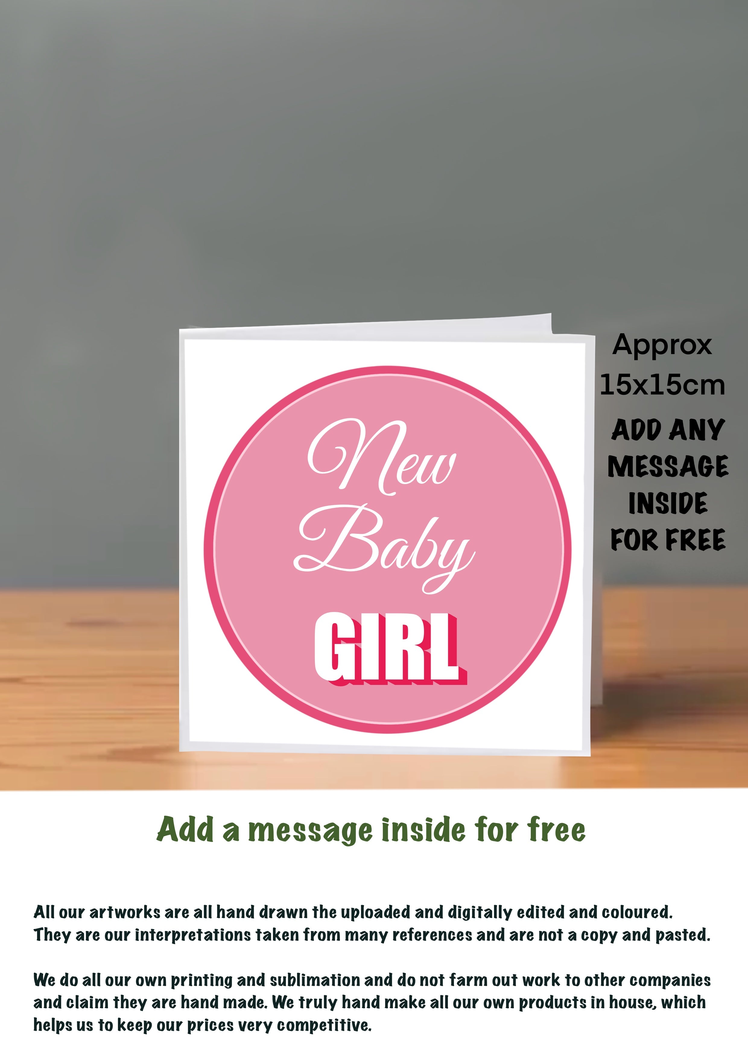Baby Girl Cards
