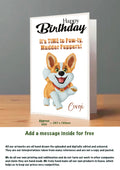 Large Dog Cards Corgi