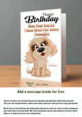 Large Dog Cards Cockapoo