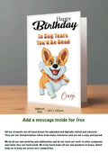 Large Dog Cards Corgi