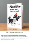 Large Dog Cards Border Collie