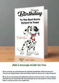 Large Dog Cards Dalmatian