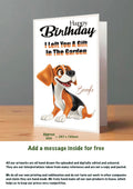Large Dog Cards Beagle