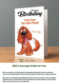 Large Dog Cards Irish Setter