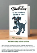 Large Dog Cards Great Dane