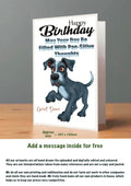 Large Dog Cards Great Dane