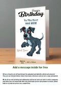 Large Dog Cards Great Dane
