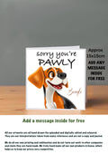 Dog Get Well Soon Cards 15x15 Beagle