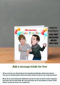 Two Doors Down Cards 15x15 greeting cards