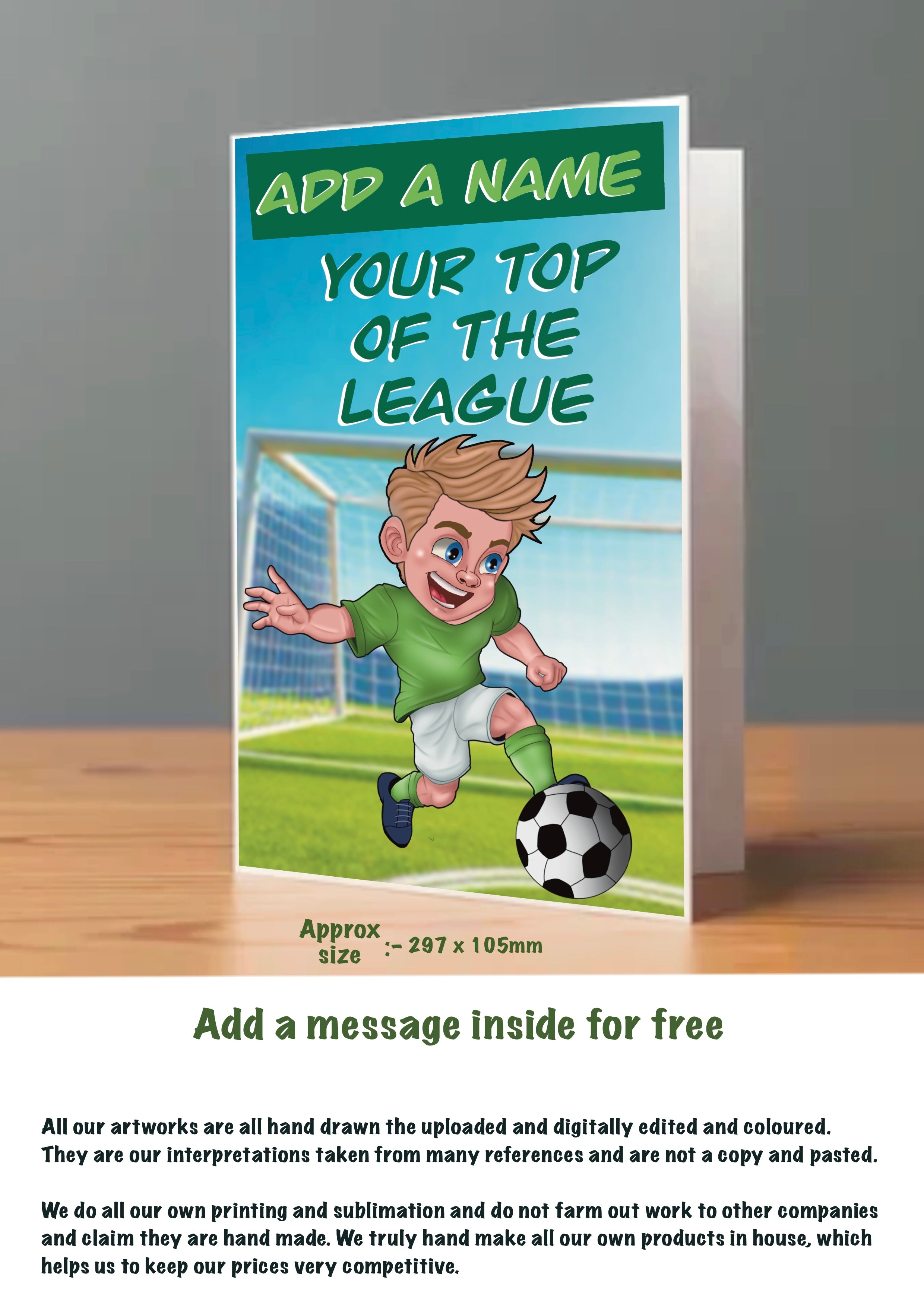 Large Football Cards Sports