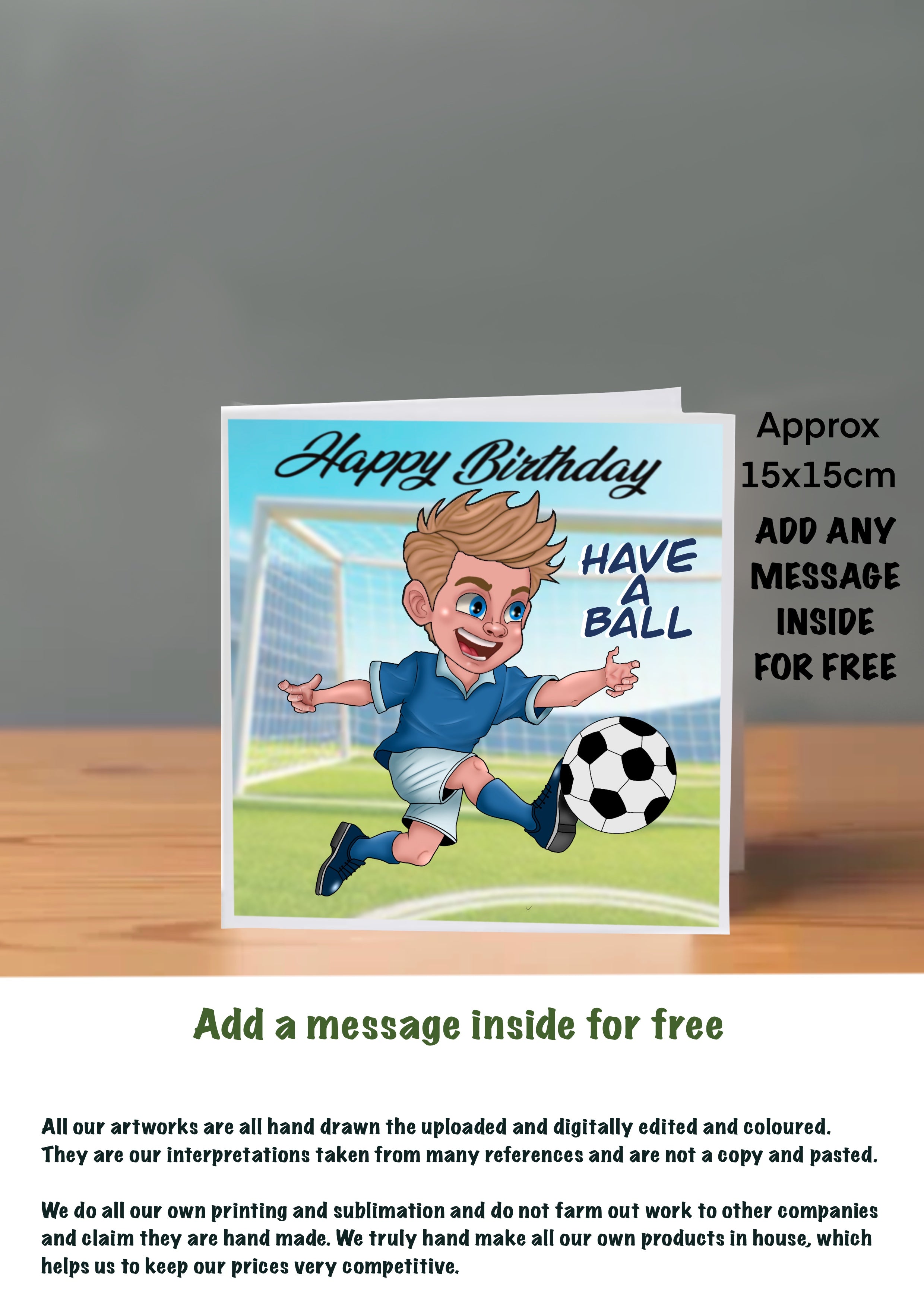 Football Cards 15x15 Sports