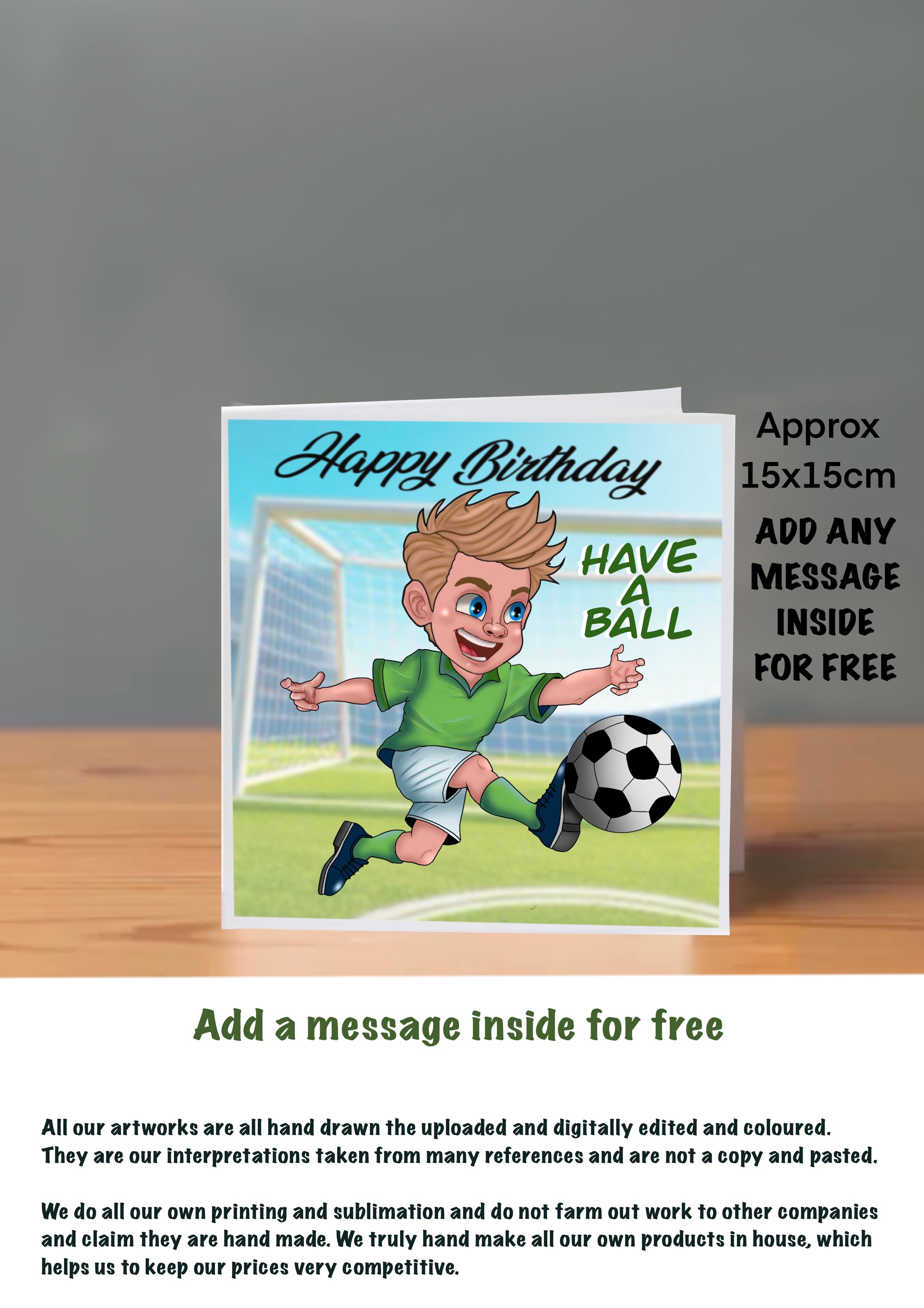 Football Cards 15x15 Sports