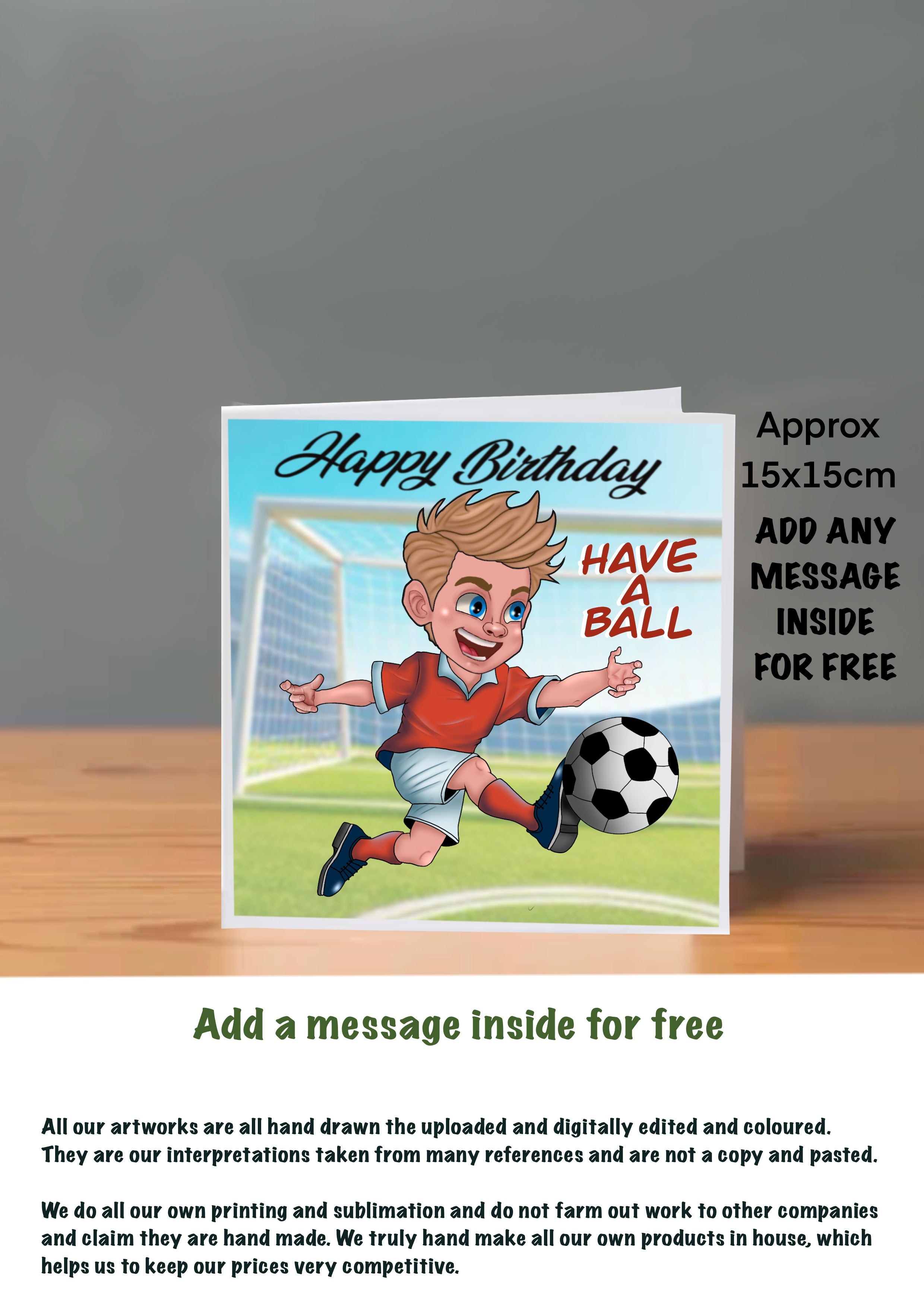 Football Cards 15x15 Sports