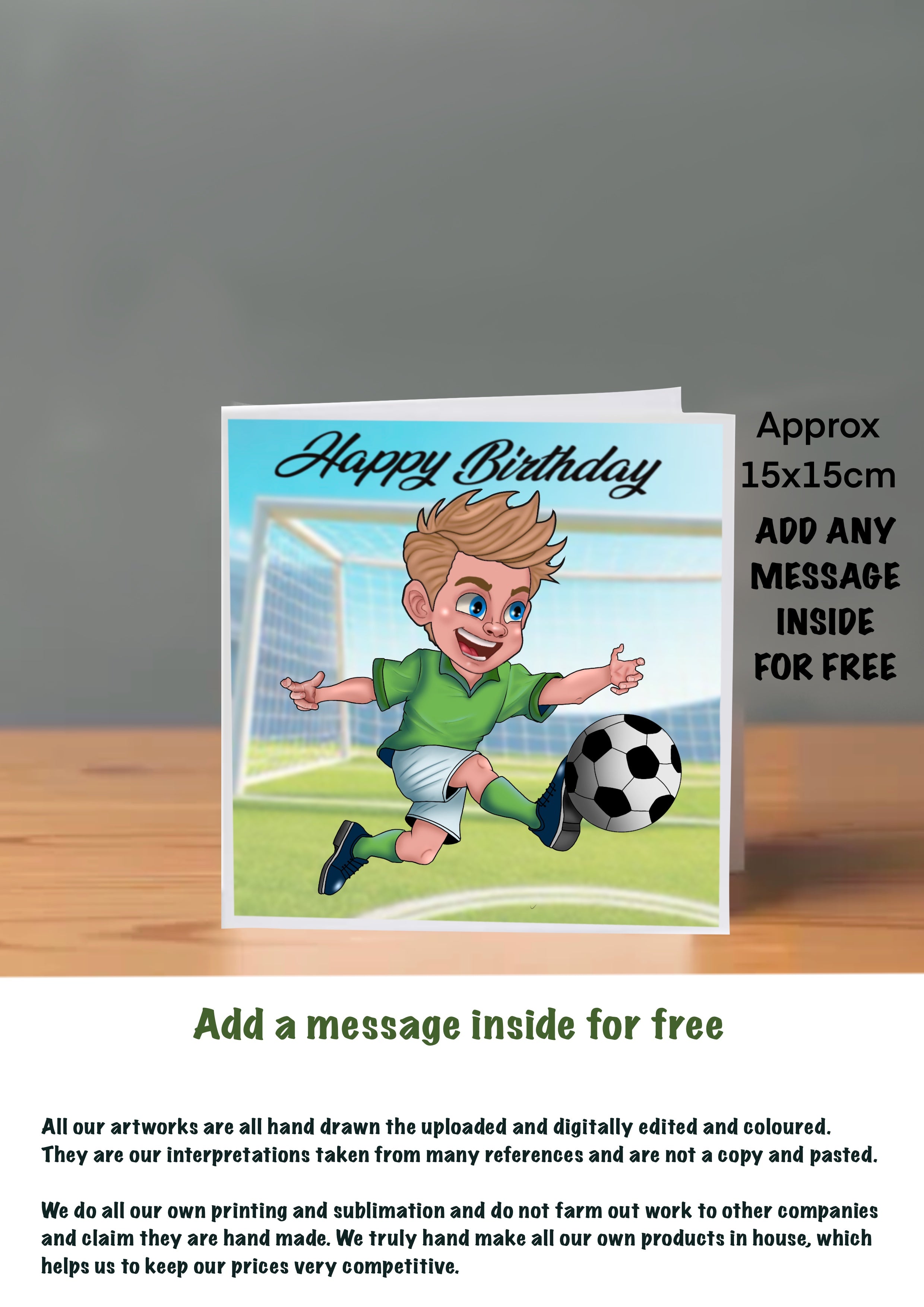 Football Cards 15x15 Sports