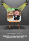Sports Snooker Coasters Jimmy White