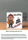 Old People Cards  Happy Birthday born grumpy