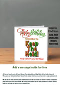Scottish Themed Cards keep the Heid!
