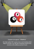 Sports Snooker Coasters 147