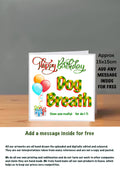 Scottish Themed Cards dog breath