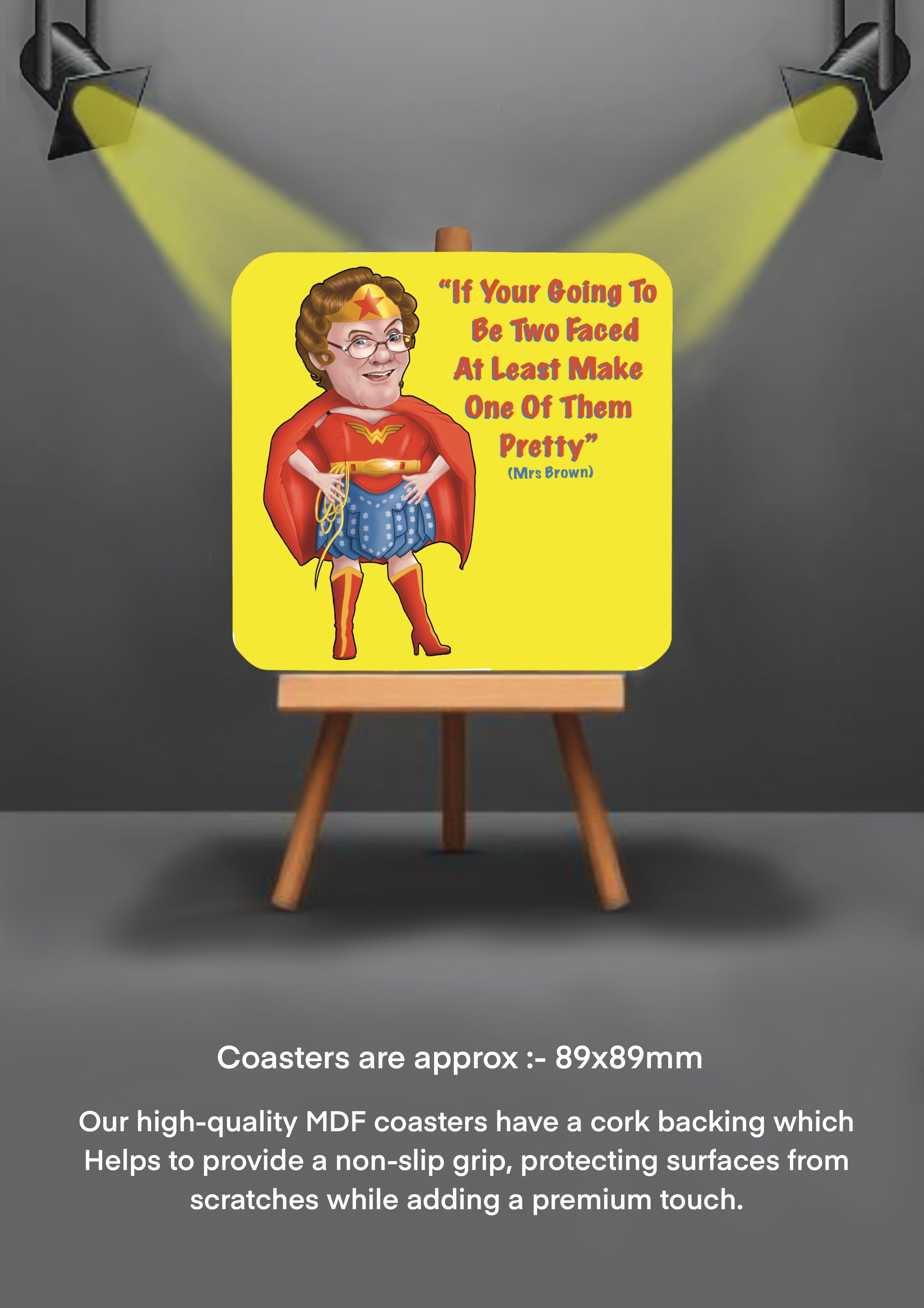 Mrs Browns Boys Coasters Agnes Brown