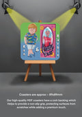 Mrs Browns Boys Coasters Dermot Brown & Buster