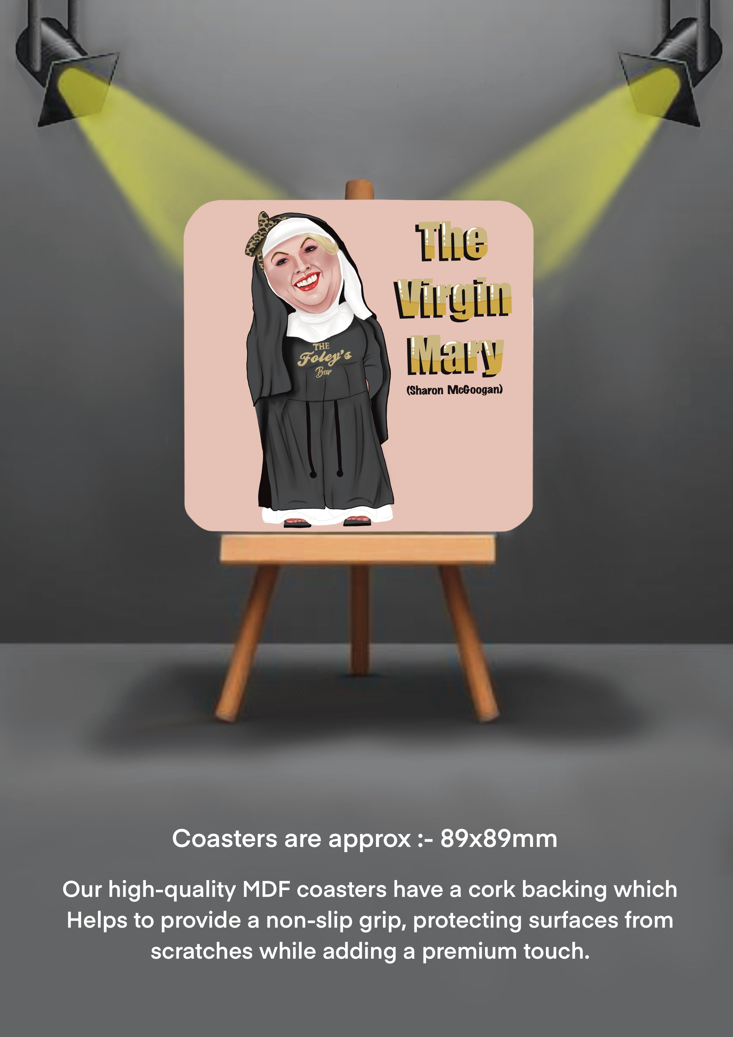 Mrs Browns Boys Coasters Sharon McGoogan