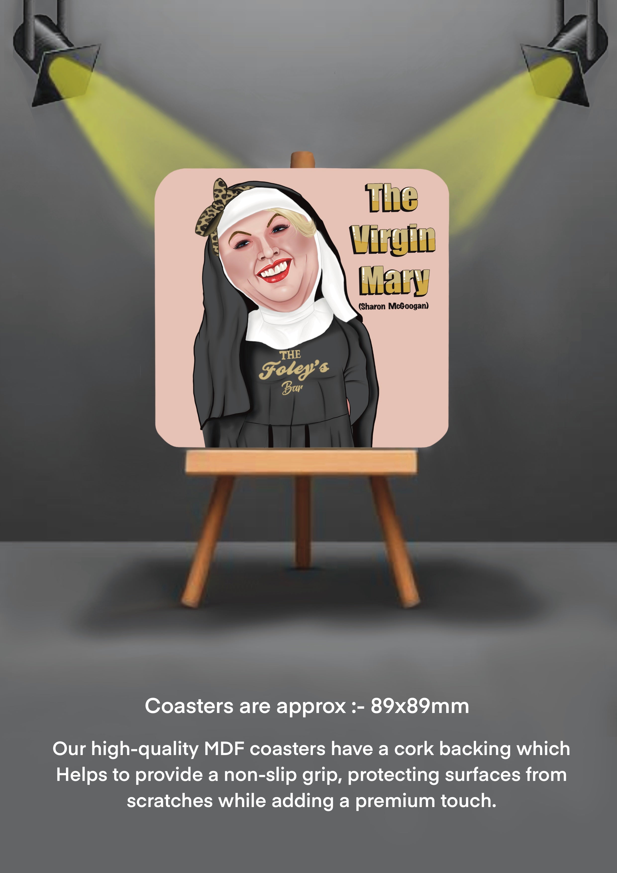 Mrs Browns Boys Coasters Sharon McGoogan