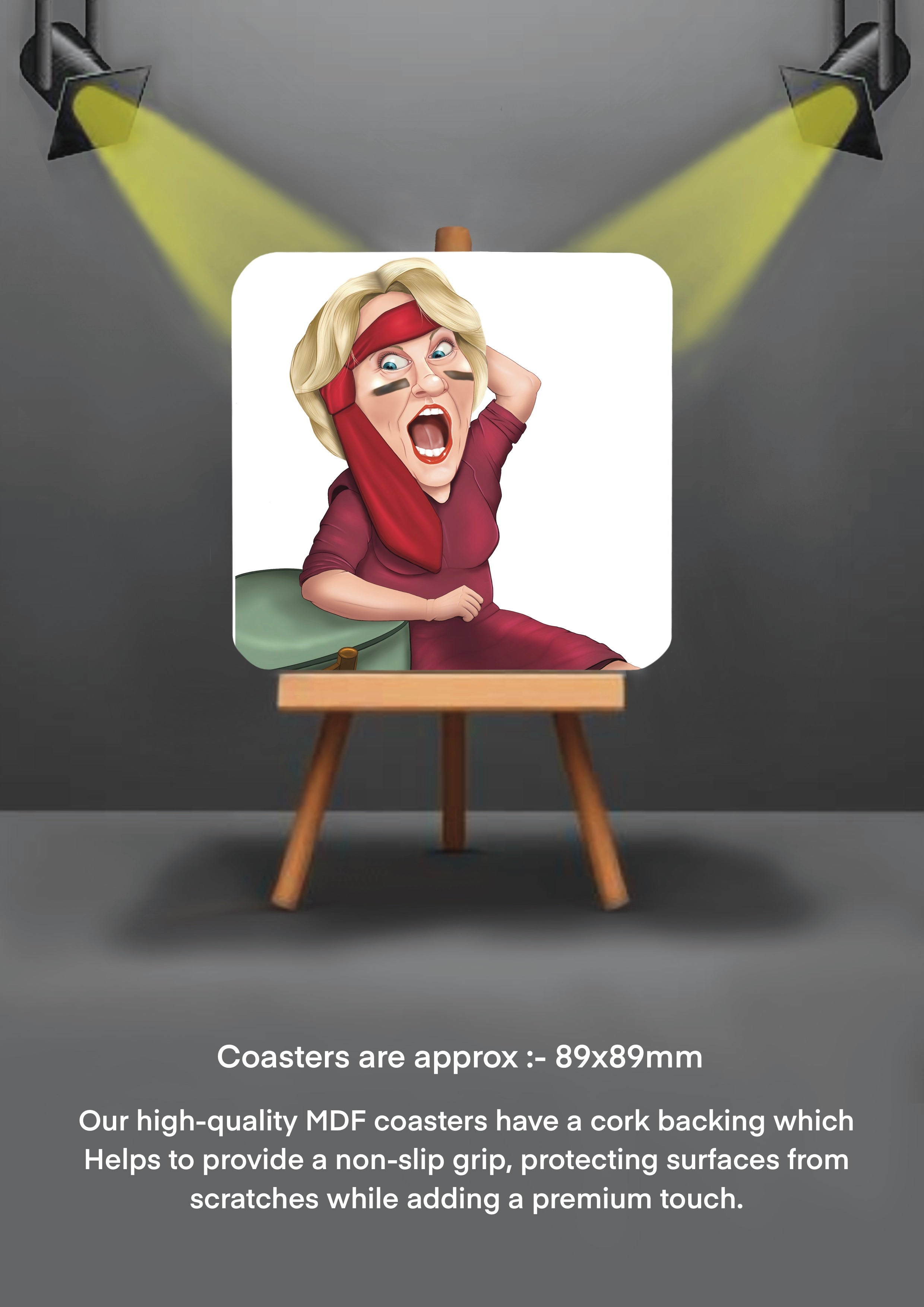Mrs Browns Boys Coasters Hilary