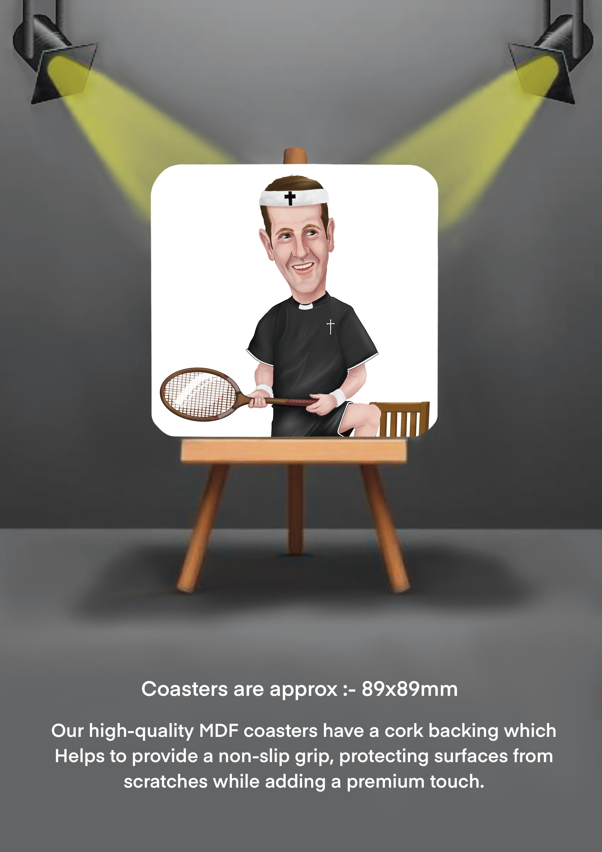 Mrs Browns Boys Coasters Father Damien