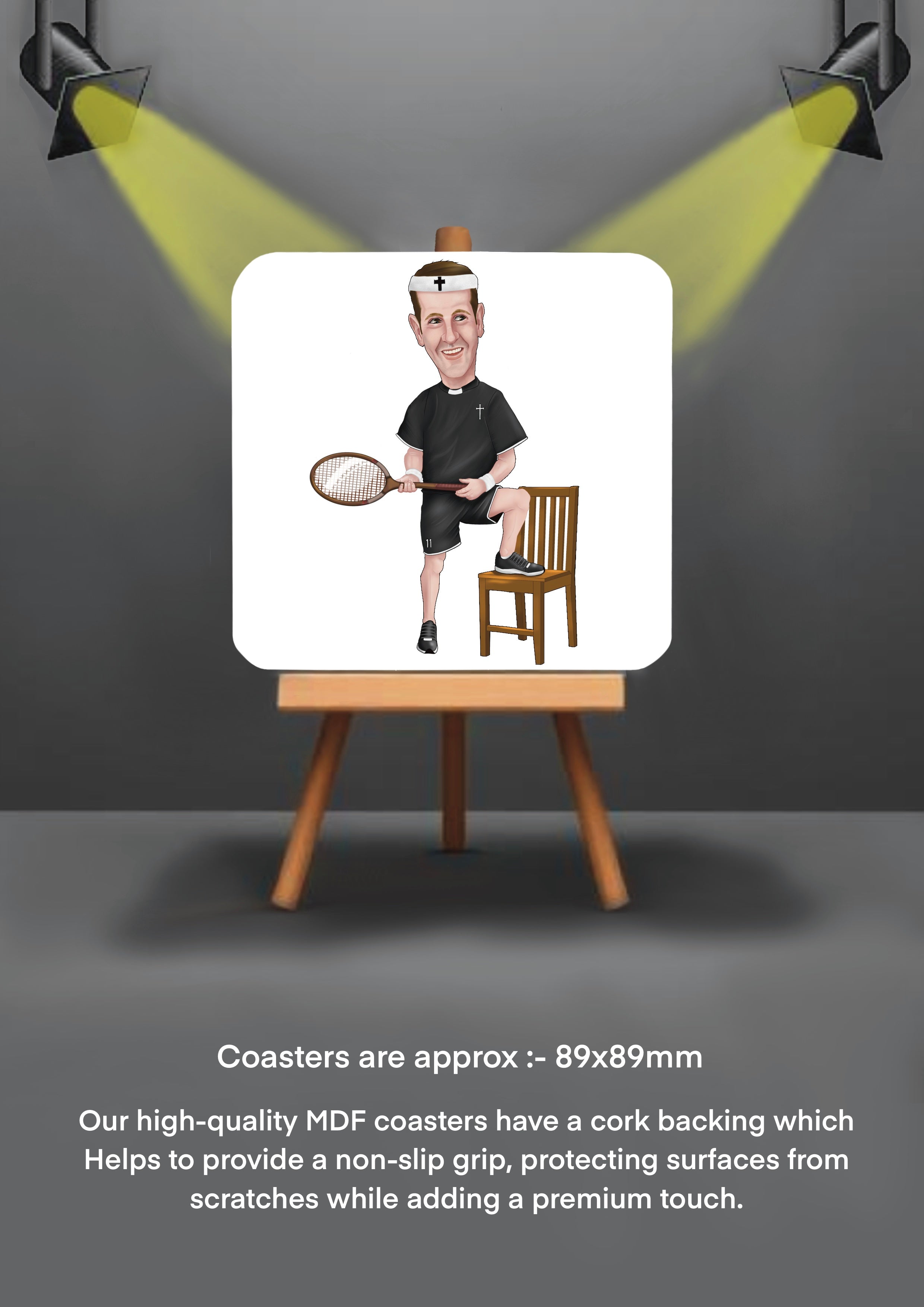 Mrs Browns Boys Coasters Father Damien
